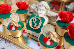 精致圣诞装饰摆件展示