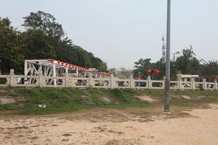 湛江户外标语展示场景