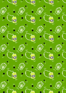 绿色口罩图案背景纹理