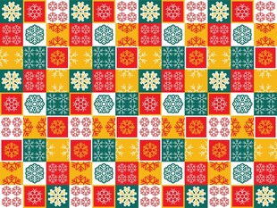 多彩几何图案无缝背景