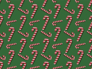 圣诞糖果拐杖图案背景