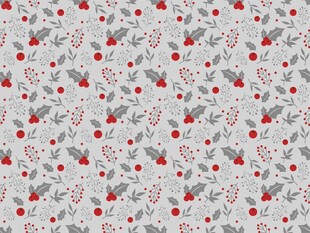 圣诞风花卉图案背景