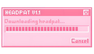 粉色进度条下载界面