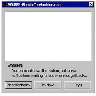 Windows系统错误提示界面