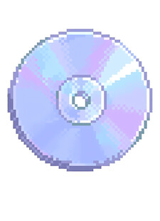 像素风格光盘图标