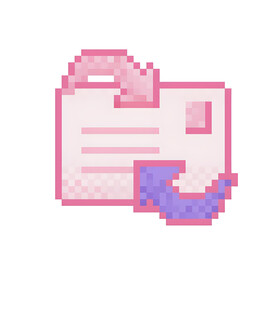 像素风打印图标