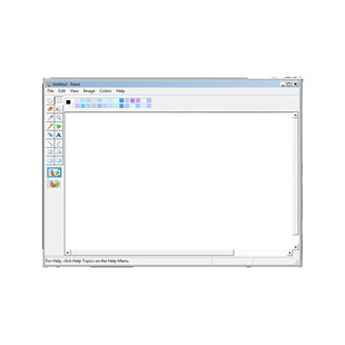 空白电脑屏幕界面展示