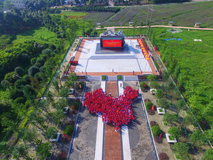 俯瞰壮丽景观建筑