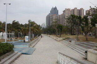 城市中的休闲步道景观