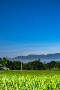 绿野蓝天 自然清新景致