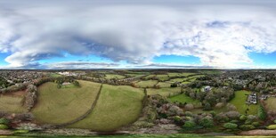 田园风光全景图