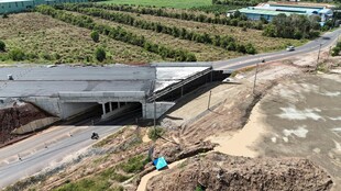 施工现场俯瞰图
