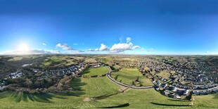 田园风光全景图