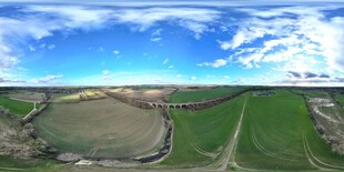 田园风光全景图