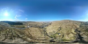 壮丽山野风光全景