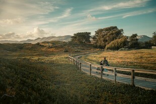 乡村骑行风景