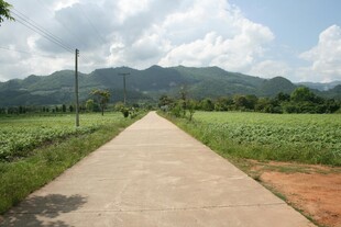 乡间小路 田园风光无限