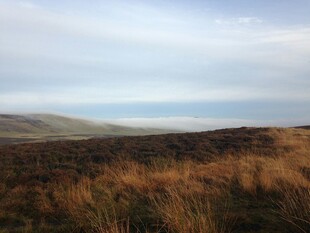 草原远景 天边云海