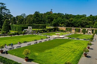 美丽规整的欧式园林景观