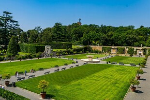 美丽规整的欧式园林景观