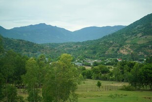 山间绿野乡村风光美景