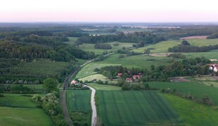 田园风光航拍美景