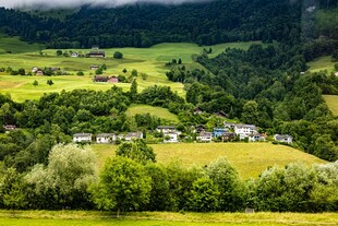 田园乡村美景如画