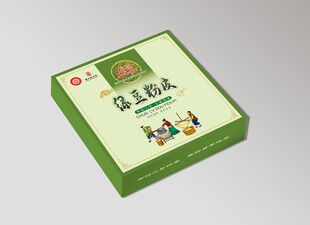 绿豆粉皮包装盒