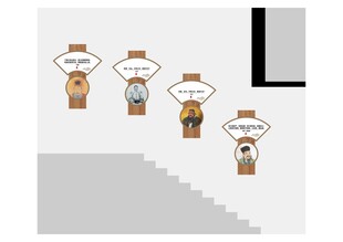 楼道法治古代名人文化