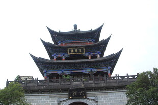 古色古香的多层中式楼阁