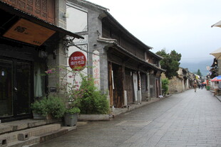 古街小巷的静谧景致