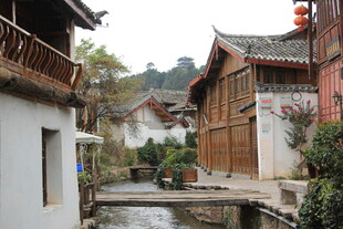古巷水乡民居景致