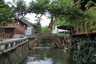 江南水乡石桥流水人家