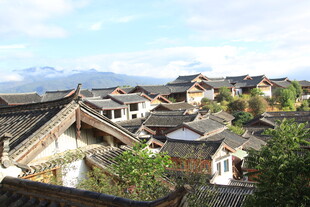 古村落屋顶风光