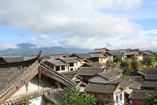 古村落屋顶景观