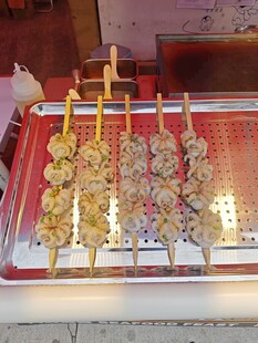 美味烤串展示