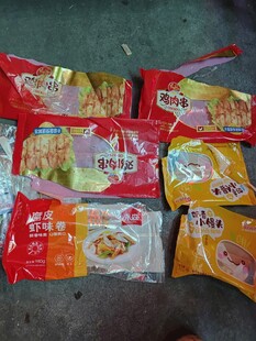 多样速食方便面包装袋展示