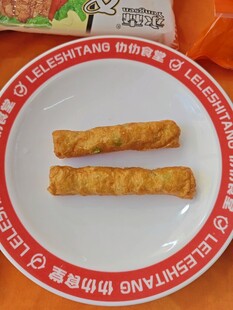 盘中美味春卷