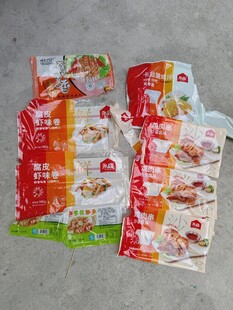 多样速冻食品包装袋展示