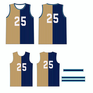 篮球背心设计款式展示