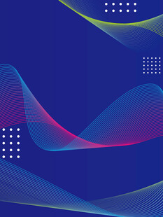 梦幻渐变线条抽象背景图