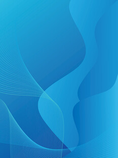 蓝色渐变抽象波浪背景