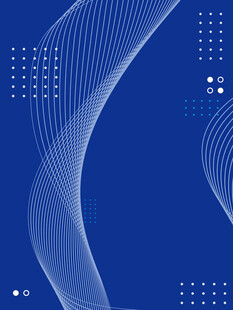 蓝色线条抽象背景图案