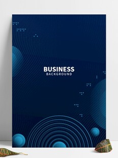 深蓝色商务风背景画布