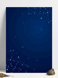 深蓝星空背景图