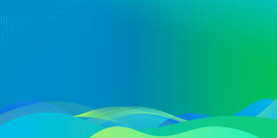 梦幻渐变色彩抽象风景图