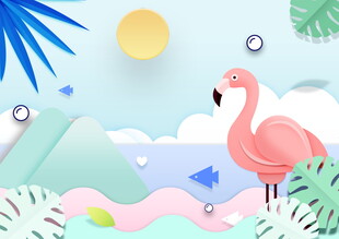 梦幻火烈鸟的自然奇遇