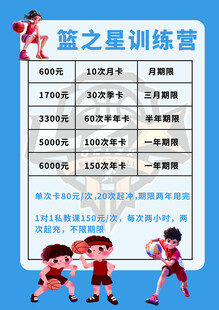 蓝之星训练营招生海报