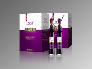 酒包装盒设计平面图