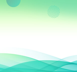 清新渐变波浪背景图案